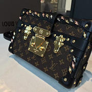 Louis Vuitton PETITE MALLE BOX Monogram 3268 18cm  - 3