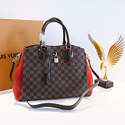 BagsAll Louis Vuitton Normandy 37 Red 3275 - 1