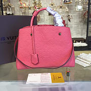 Louis Vuitton Montaigne MM Tote 3315 Pink 33cm  - 1