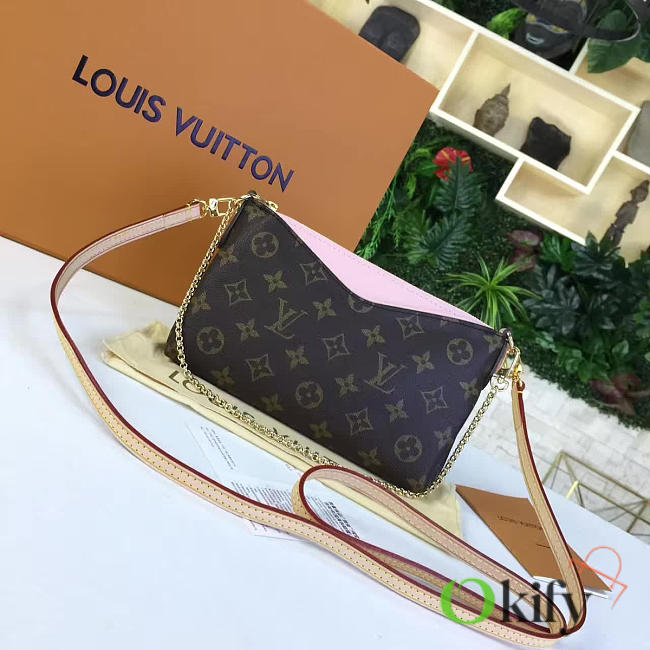 Louis Vuitton Pallas 23 Cluth Pink 3617 - 1