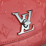 LV PASADENA 19 Monogram Vernis Pink Leather 3721 - 2