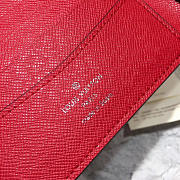 Louis Vuitton Supreme pocket wallet 3803 Red - 2