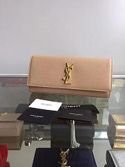 YSL Kate Clutch Grain De Poudre Embossed Leather BagsAll 4954 - 1