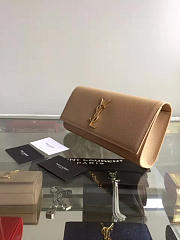 YSL Kate Clutch Grain De Poudre Embossed Leather BagsAll 4954 - 6