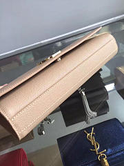 YSL Kate Clutch Grain De Poudre Embossed Leather BagsAll 4954 - 3
