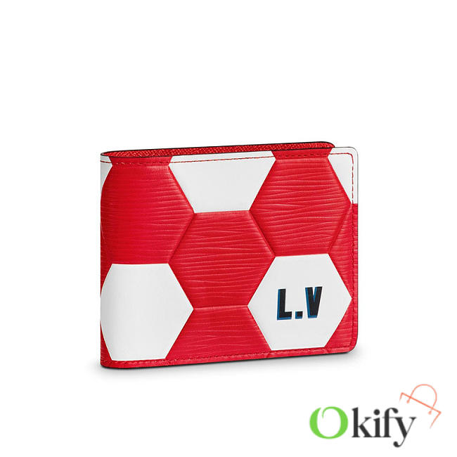 BagsAll Louis Vuitton Slender Wallet Red M63228 - 1