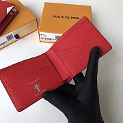 BagsAll Louis Vuitton Slender Wallet Red M63228 - 2