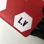 BagsAll Louis Vuitton Slender Wallet Red M63228 - 4