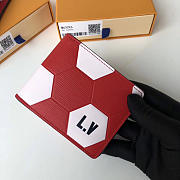 BagsAll Louis Vuitton Slender Wallet Red M63228 - 5