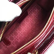 bagsAll Lady Dior Large 32 Red Wine Shiny 1595 - 3