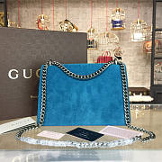 Gucci Dionysus 28 Shoulder Bag BagsAll Z042 Blue - 4