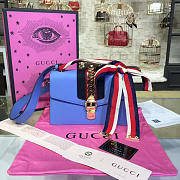 Gucci Sylvie Leather Bag BagsAll Z2345 - 1