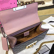 Gucci GG Leather 20 Pearl Padlock studded Ophidia Pink 2386 - 6