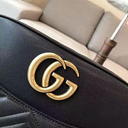 Gucci GG Marmont 27 Matelassé Black Leather 2447 - 6