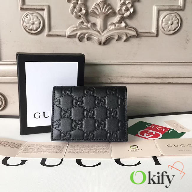 Gucci GG Leather Wallet BagsAll 2569 - 1