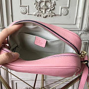 Gucci Soho Disco 21 Leather Bag Lighter Pink Z2601 - 2