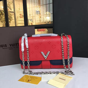 BagsAll Louis Vuitton Very Chain 24.5 Red 3048