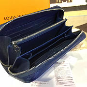 LOUIS VUITTON ZIPPY Wallet 22 Navy Blue 3146 - 2