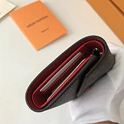 Louis Vuitton Victorine Purse 12 Monogram Red M62472 - 4