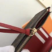 Louis Vuitton Victorine Purse 12 Monogram Red M62472 - 6
