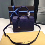 Louis Vuitton Speedy BagsAll 25 Blue 3828 - 1