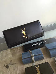 YSL MONOGRAM KATE 27 Clutch SMOOTH LEATHER BagsAll 4949 - 1