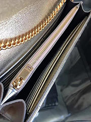 YSL Envelope Chain Bag Gold Crinkle Metallic 22 BagsAll 5088 - 2