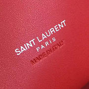 YSL Sac De Jour 26 Grained Leather Red BagsAll 5135 - 2