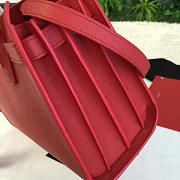 YSL Sac De Jour 26 Grained Leather Red BagsAll 5135 - 5