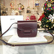 BagsAll Celine Leather 17.5 Shoulder Bag Z954 - 1