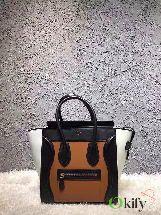 BagsAll Celine Leather Micro Luggage Z1048 26cm  - 1