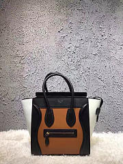 BagsAll Celine Leather Micro Luggage Z1048 26cm  - 1