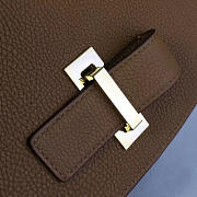 bagsAll DELVAUX Calfskin Mini Le Mutin Saddle Bag 1497 - 6