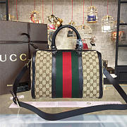 Gucci GG Ophidia Canvas 33 Supreme Handle Bag 2219 - 6