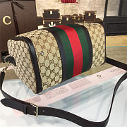 Gucci GG Ophidia Canvas 33 Supreme Handle Bag 2219 - 3