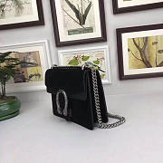 Gucci Dionysus 20 Mini Shoulder Bag Black Leather Z026 - 6