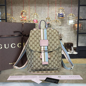 Gucci Ophidia Leather 32 Backpack 013
