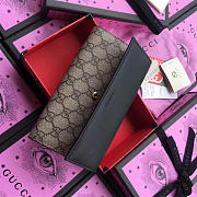 Gucci GG Supreme Wallet Black BagsAll - 2