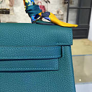 Hermès Kelly Epsom 32 Green Mallard/Gold BagsAll Z2717 - 3