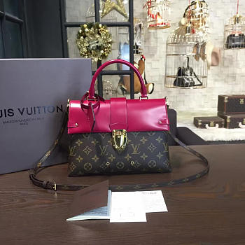 Louis Vuitton Monogram 25 One Handle Flap Bag MM ROSE 3302