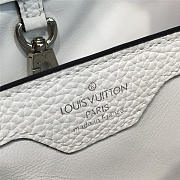 Louis Vuitton CAPUCINES BB White 3448 27cm  - 6