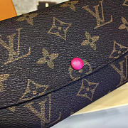 Louis Vuitton EMILIE WALLET 19 Fuchsia Monogram 3575 - 3