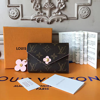 Louis Vuitton Wallet 12 Monogram Pink 3730