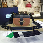 bagsAll Prada Cahier Leather 20 Shoulder Bag Brown 4203 - 1