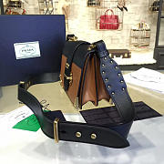 bagsAll Prada Cahier Leather 20 Shoulder Bag Brown 4203 - 3