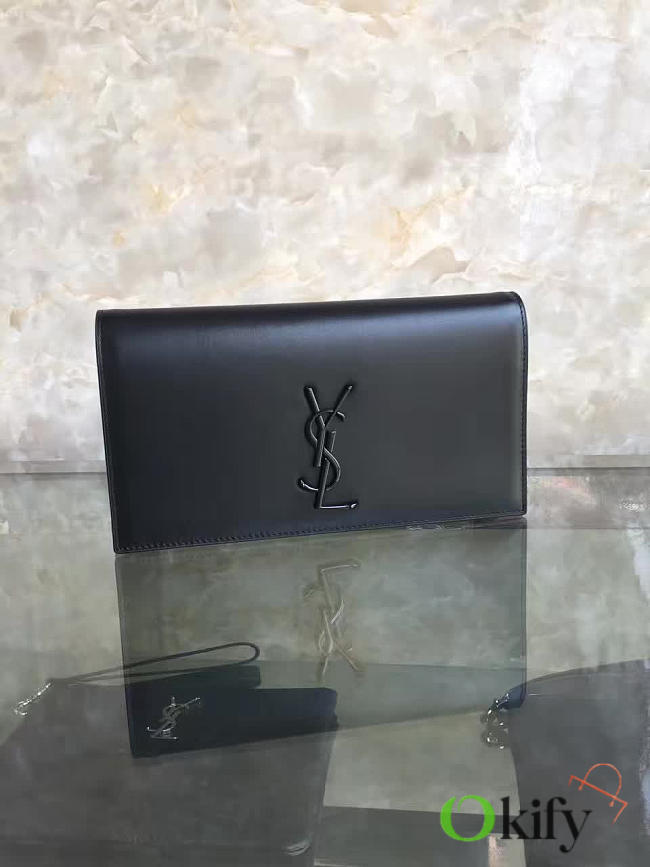 YSL MONOGRAM KATE 25 Clutch SMOOTH LEATHER BagsAll 4942 - 1