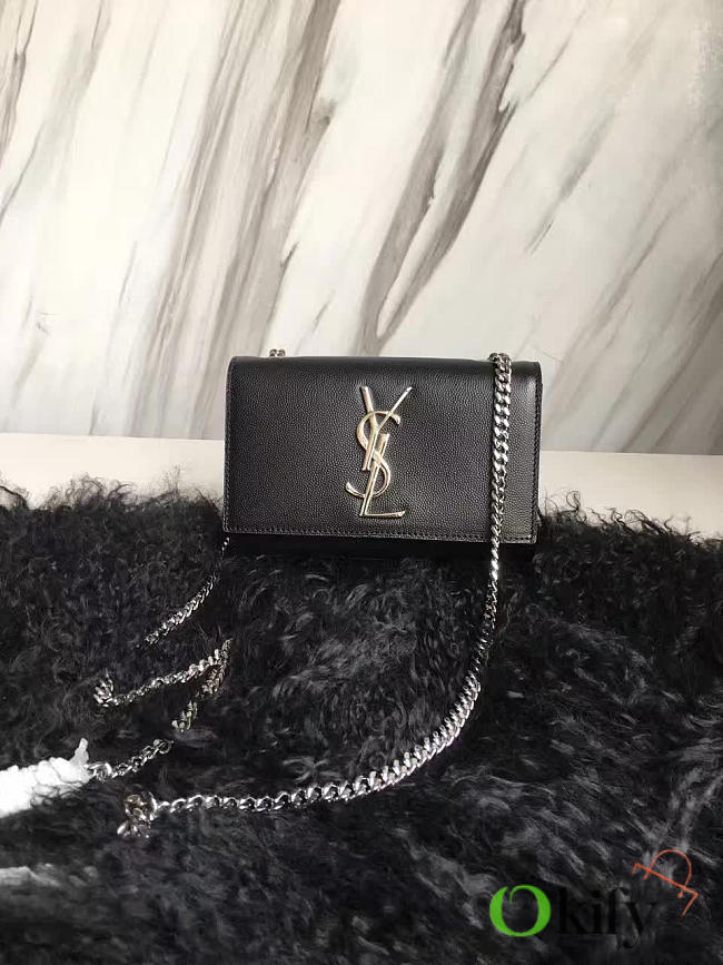 YSL MONOGRAM KATE GRAIN DE POUDRE EMBOSSED LEATHER BagsAll 4989 - 1