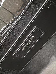 YSL Monogram Kate Sliver Tassel In Embossed Cocodile Shiny Leather BagsAll 5033 - 2