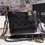 CHANEL'S GABRIELLE Small Hobo Bag 20 Black A91810  - 1