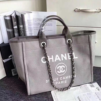 Chanel Shopping Bag Brown A68046 VS02718 38cm